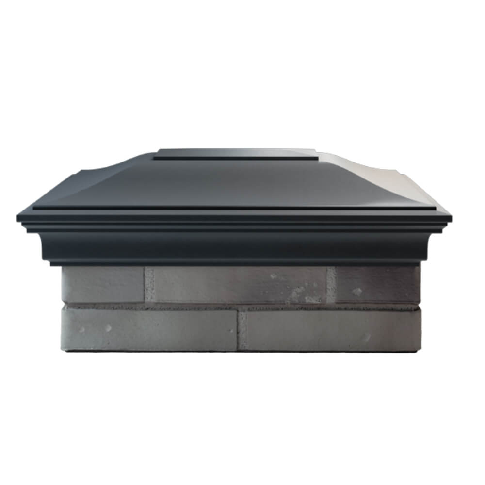 Колпак Zking Монблан Серый на столб 2х1.5 кирпича (515х385мм) в Воронеже фото