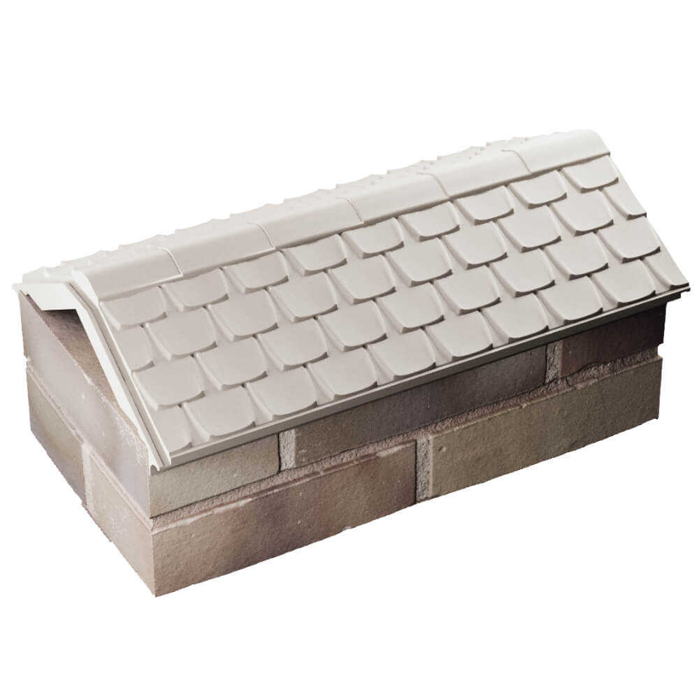 Парапет Zking Эльбрус Бежевый с посадкой на 1 кирпич (255мм) в Воронеже фото