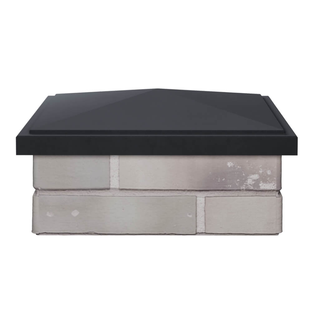 Колпак Zking БонаМоно Серый на столб 1.5х1.5 кирпича (385х385, 400х400мм) Воронеж фото