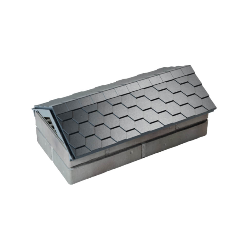 Парапет Zking Эверест Серый с посадкой на 1 кирпич (200/225/255мм) в Воронеже фото