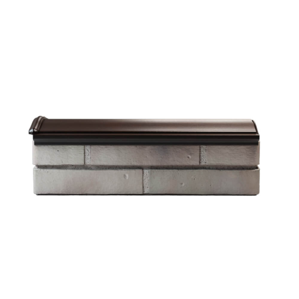 Парапет Zking Монблан Коричневый посадка на 0.5 кирпича (130мм) в Воронеже фото