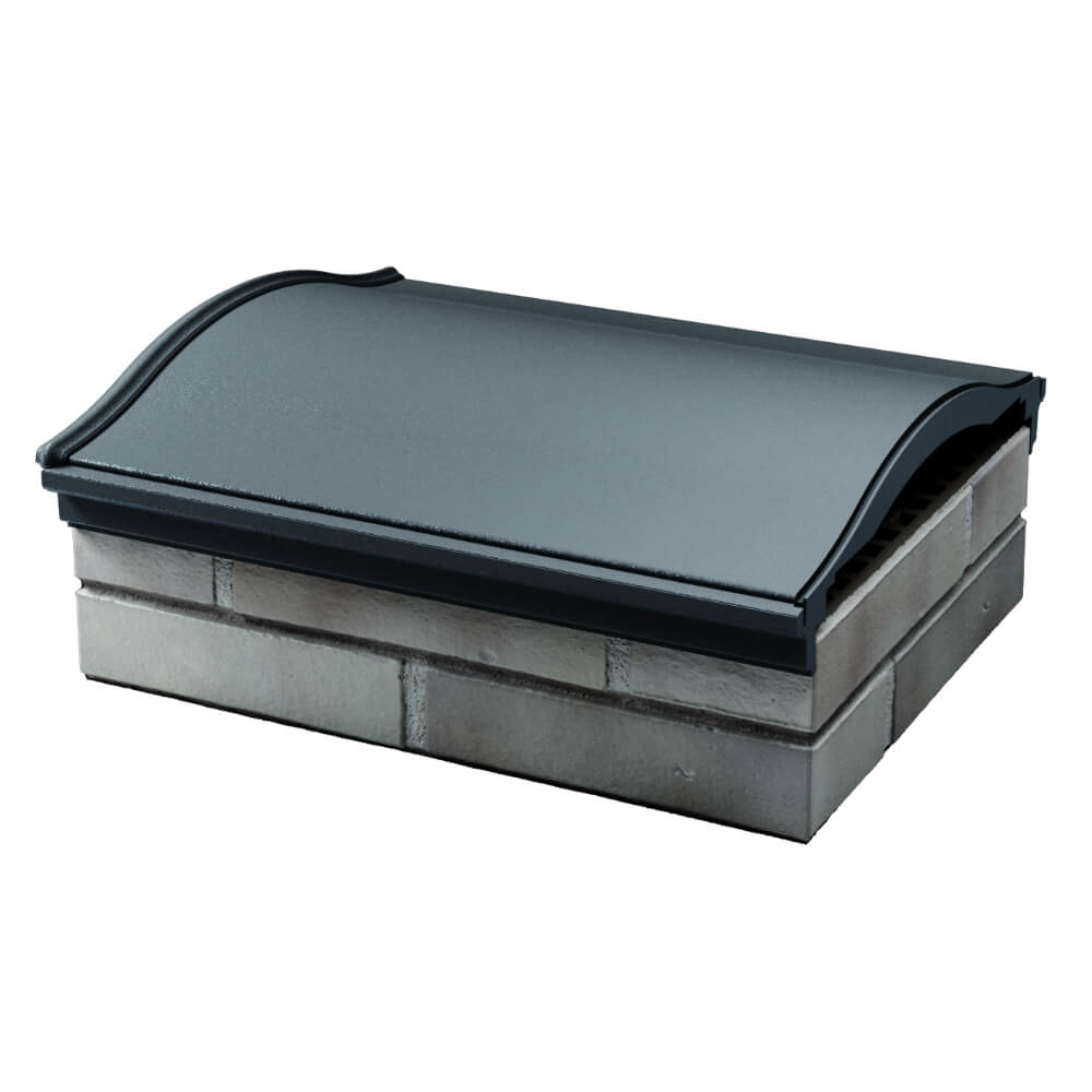 Парапет Zking Монблан Серый посадка на 1.5 кирпича (355/385мм) в Воронеже фото