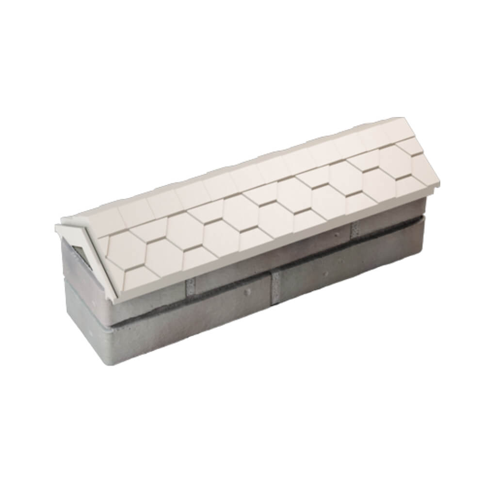 Парапет Zking Эверест Бежевый с посадкой на 0.5 кирпича (130мм) в Воронеже фото