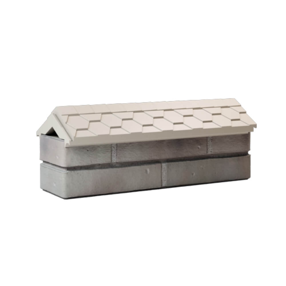 Парапет Zking Эверест Бежевый с посадкой на 0.5 кирпича (130мм) Воронеж фото