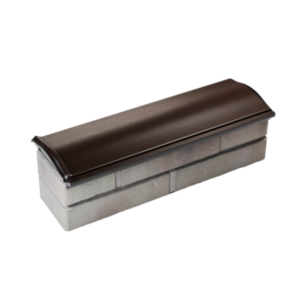 Парапет Zking Монблан Коричневый посадка на 0.5 кирпича (130мм) в Воронеже фото