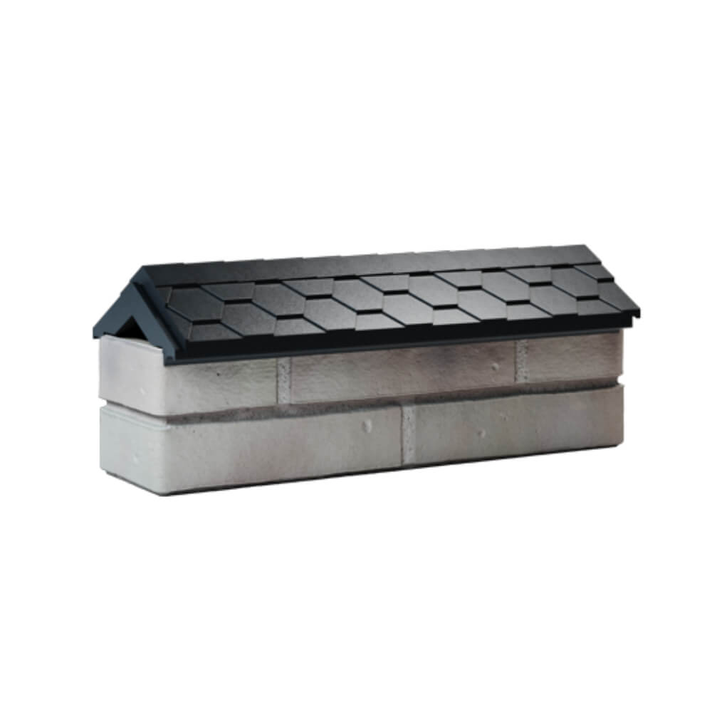 Парапет Zking Эверест Черный с посадкой на 0.5 кирпича (130мм) Воронеж фото