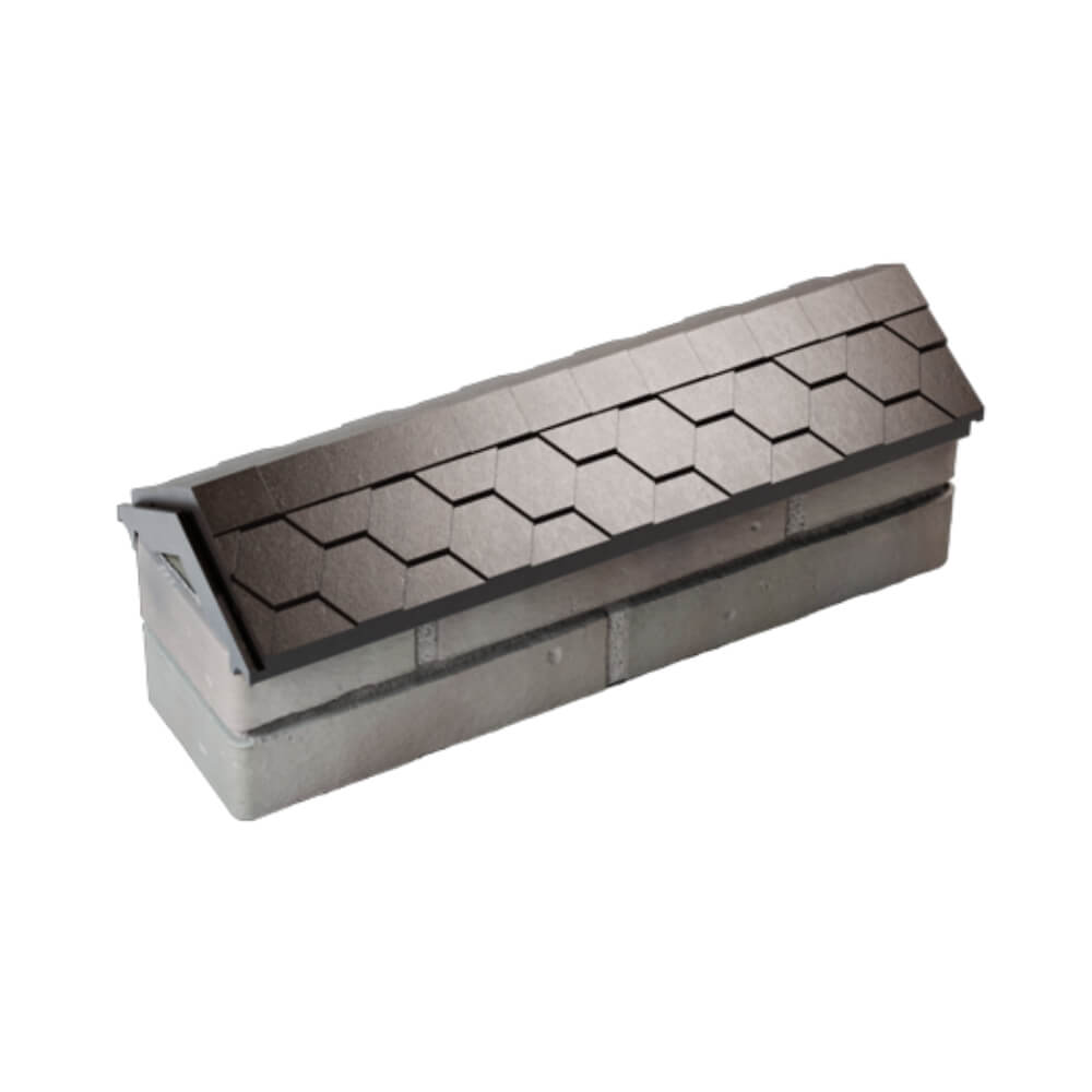 Парапет Zking Эверест Коричневый с посадкой на 0.5 кирпича (130мм) в Воронеже фото