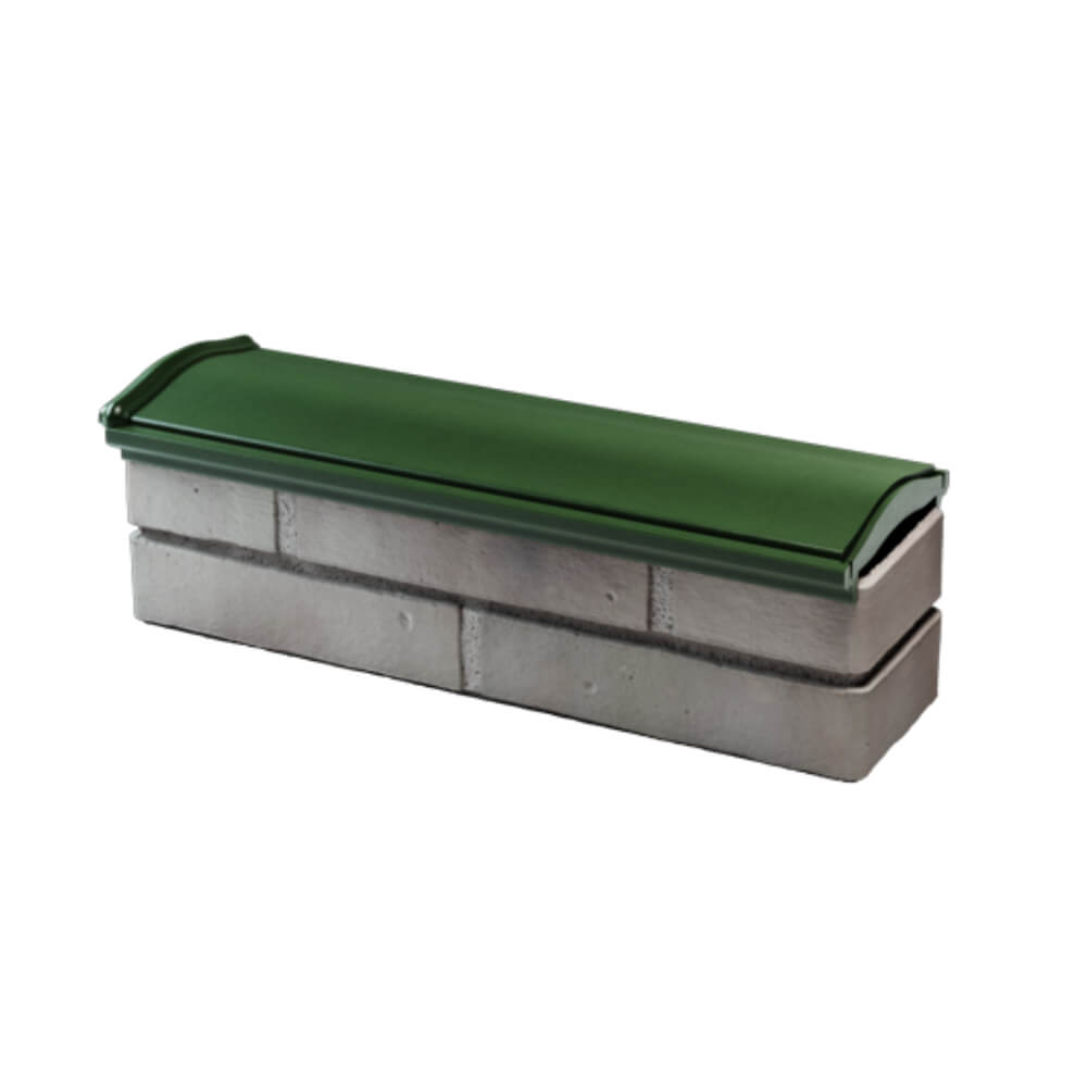 Парапет Zking Монблан Зеленый посадка на 0.5 кирпича (130мм) в Воронеже фото