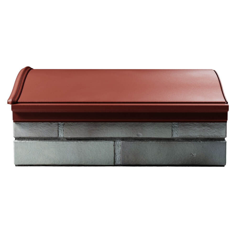 Парапет Zking Монблан Красный посадка на 1.5 кирпича (355/385мм) в Воронеже фото