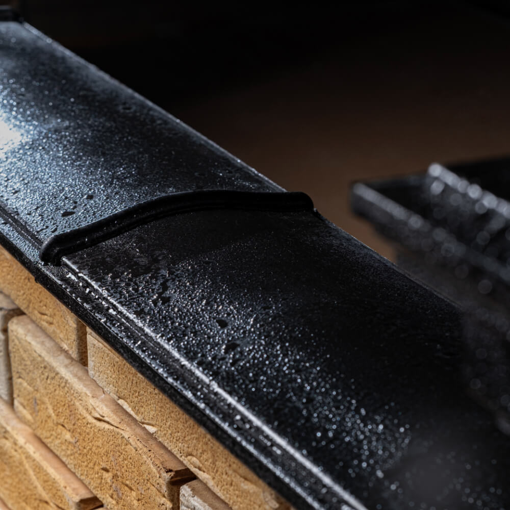 Парапет Zking Монблан Черный посадка на 0.5 кирпича (130мм) в Воронеже фото