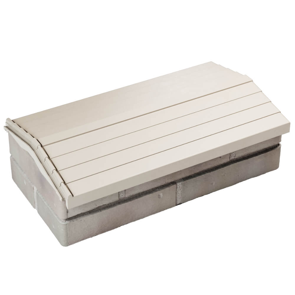 Парапет Zking Бона ХайТек Бежевый с посадкой на 1 кирпич (200/225/255мм) в Воронеже фото