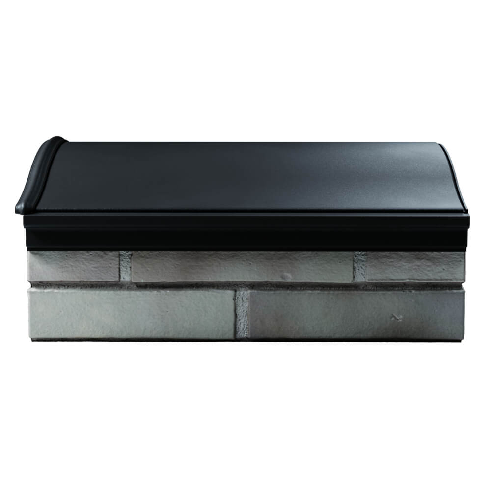 Парапет Zking Монблан Черный посадка на 1.5 кирпича (355/385мм) в Воронеже фото