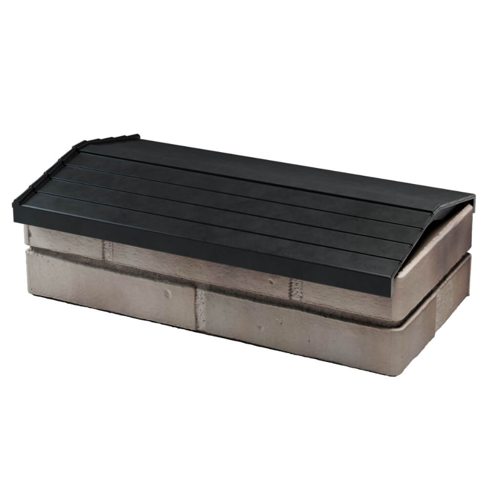 Парапет Zking Бона ХайТек Черный с посадкой на 1 кирпич (200/225/255мм) в Воронеже фото