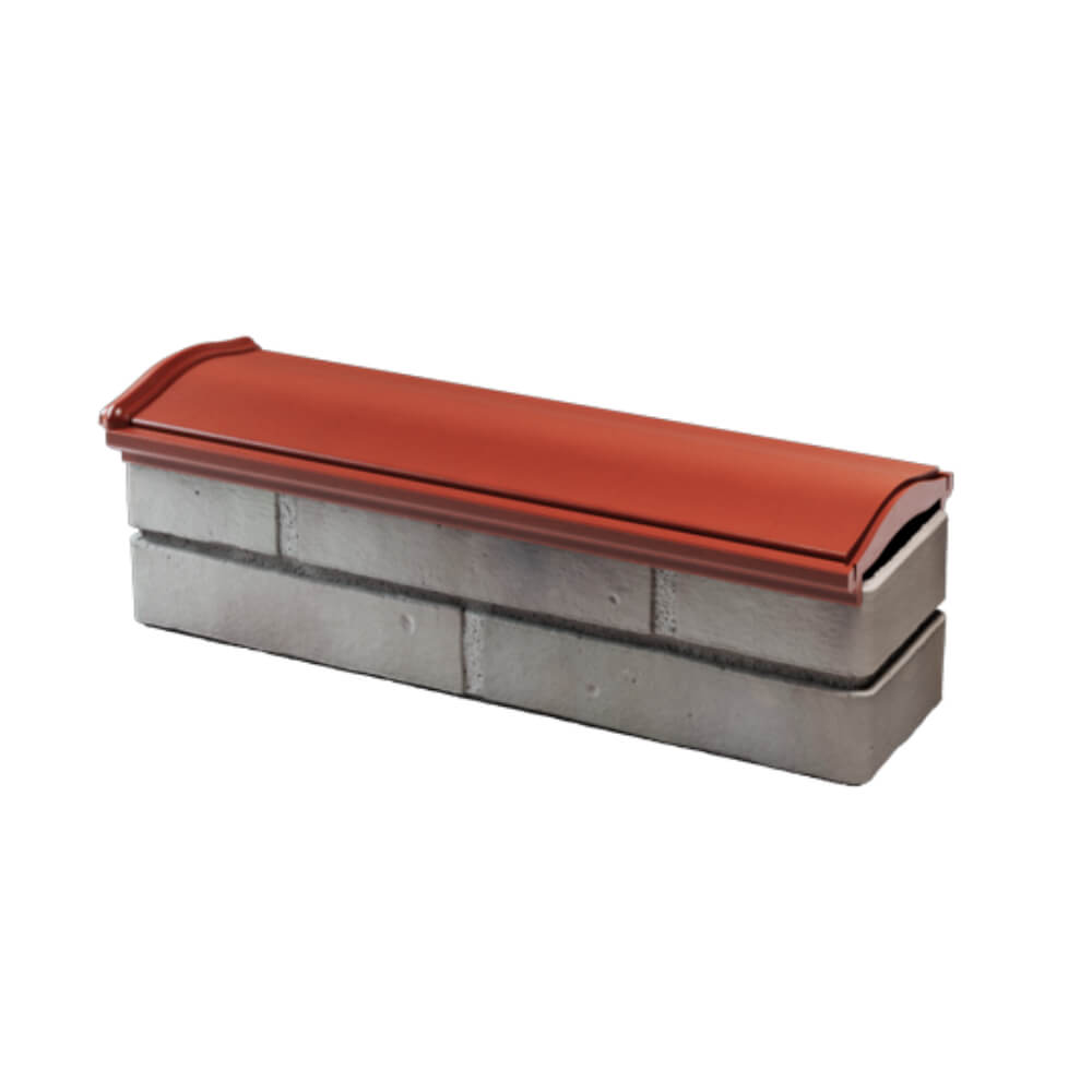 Парапет Zking Монблан Красный посадка на 0.5 кирпича (130мм) в Воронеже фото