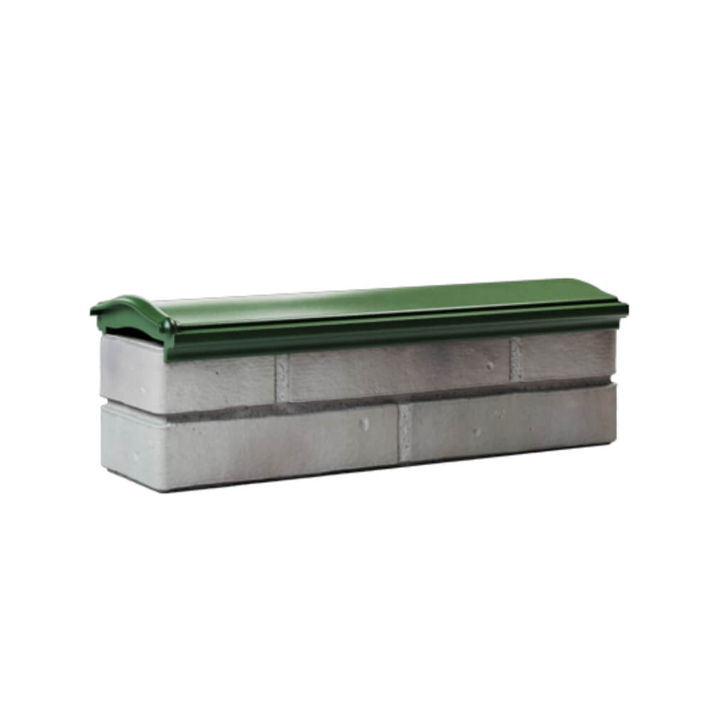 Парапет Zking Монблан Зеленый посадка на 0.5 кирпича (130мм) Воронеж фото