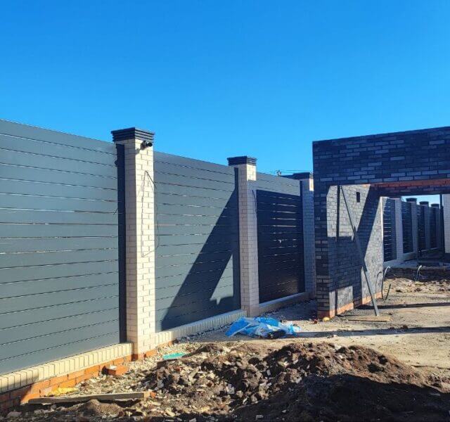 Колпак Zking Бона ХайТек Серый на столб 1.5х1.5 кирпича (385х385мм) в Воронеже фото