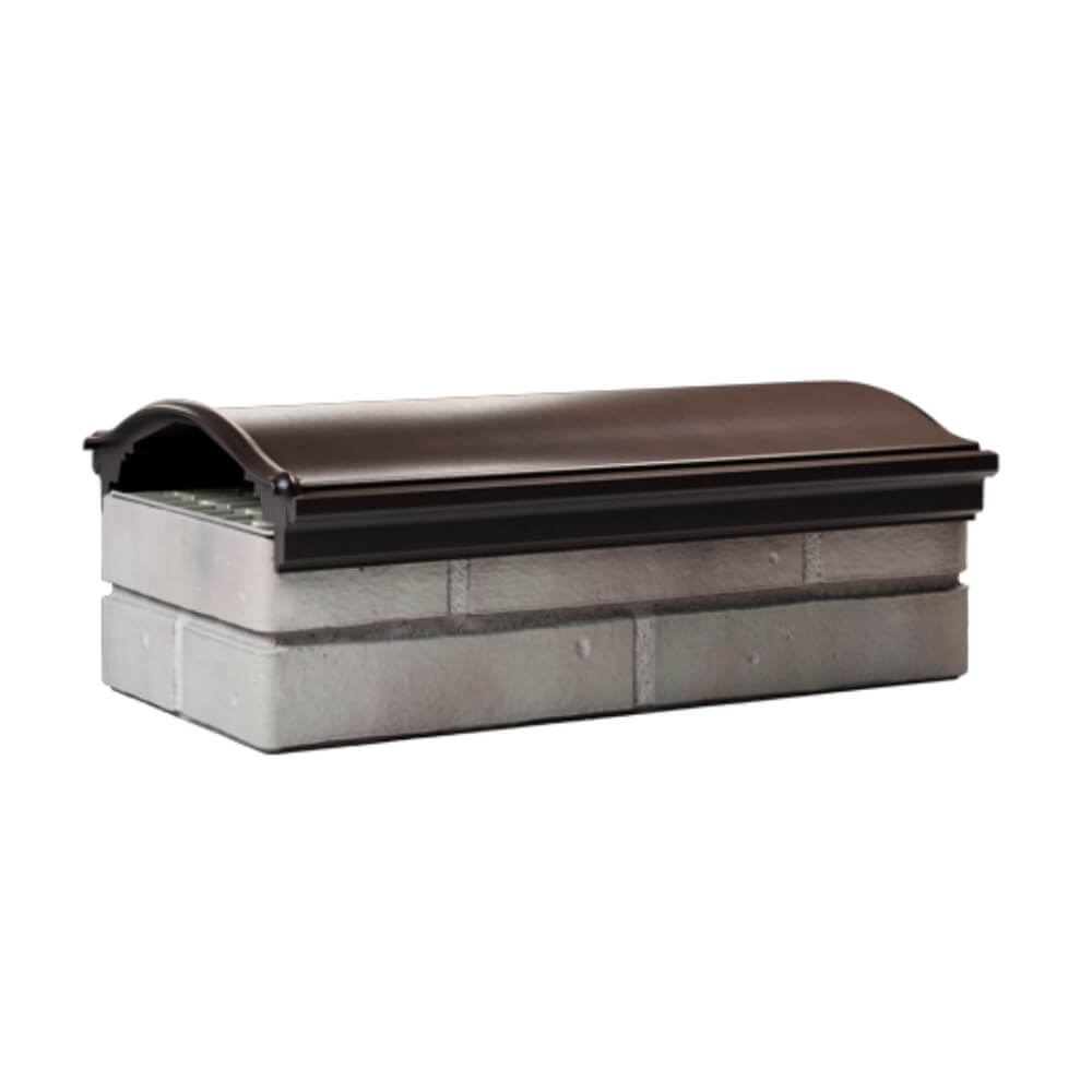 Парапет Zking Монблан Коричневый посадка на 1 кирпич (200/225/255мм) Воронеж фото