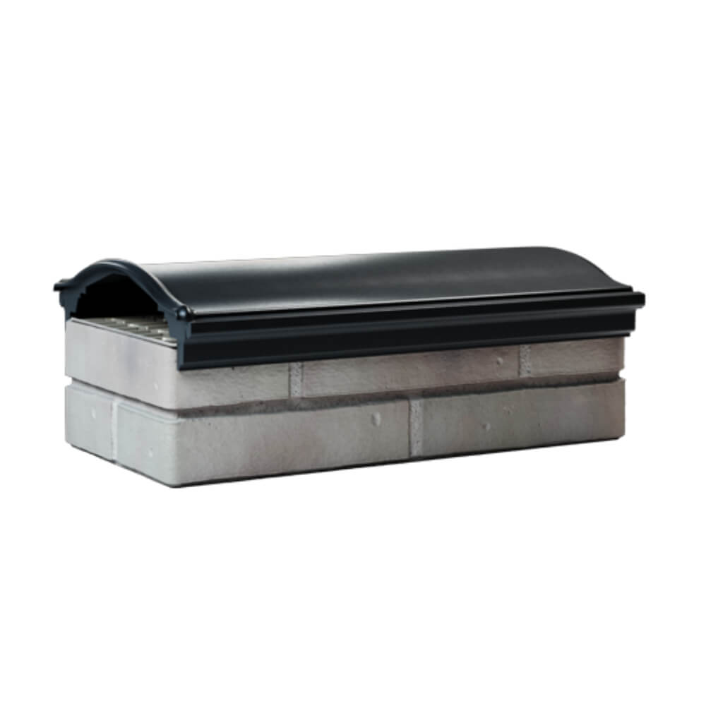 Парапет Zking Монблан Черный посадка на 1 кирпич (200/225/255мм) Воронеж фото