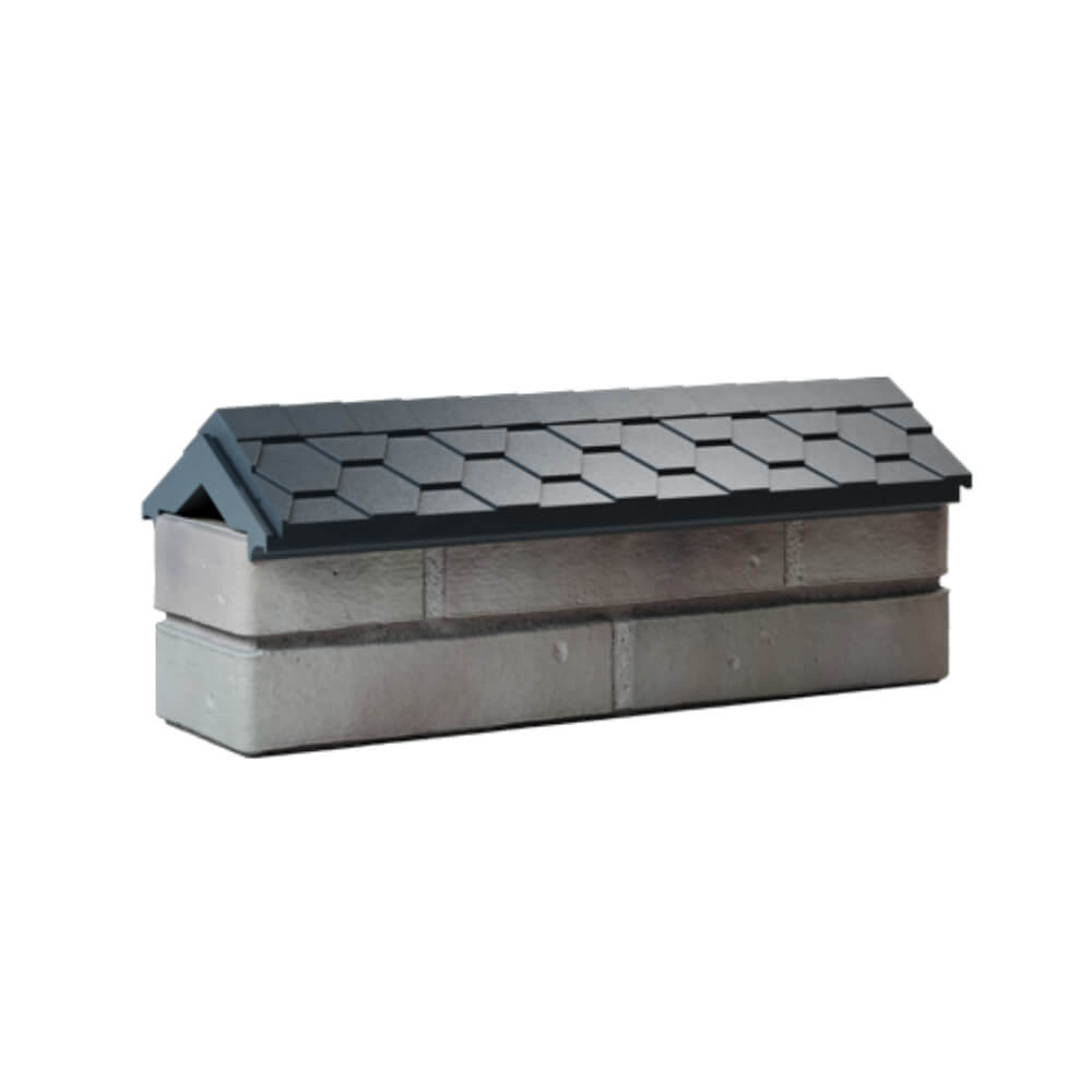 Парапет Zking Эверест Серый с посадкой на 0.5 кирпича (130мм) Воронеж фото