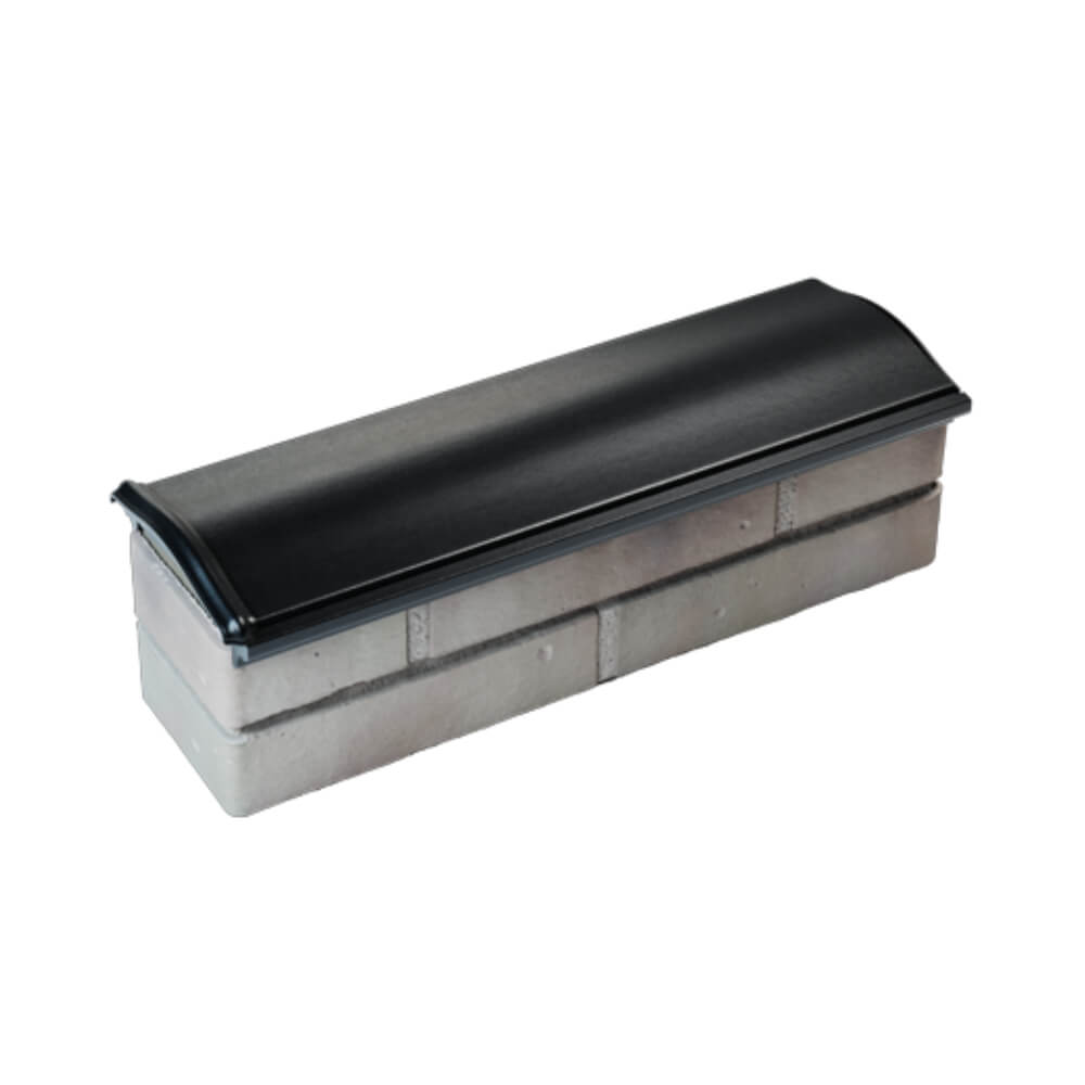 Парапет Zking Монблан Черный посадка на 0.5 кирпича (130мм) в Воронеже фото