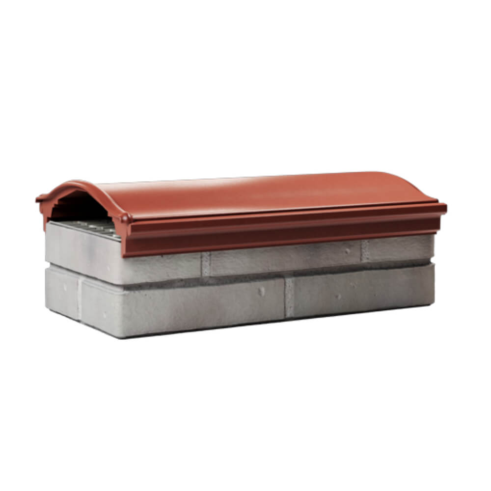 Парапет Zking Монблан Красный посадка на 1 кирпич (200/225/255мм) Воронеж фото