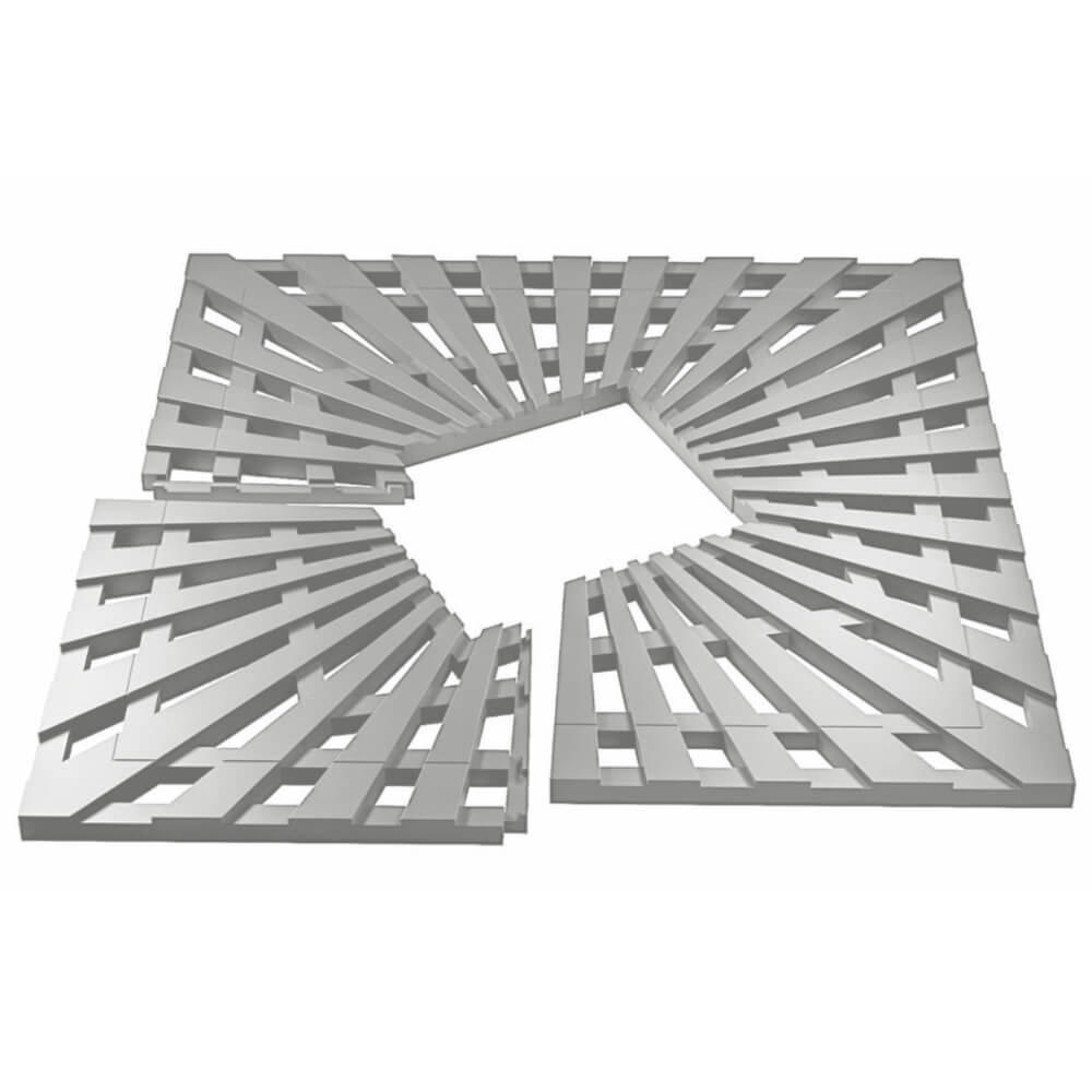 Приствольная решетка для дерева ZKING ATMOSPHERE 1.2х1.2м Бежевая в Воронеже фото