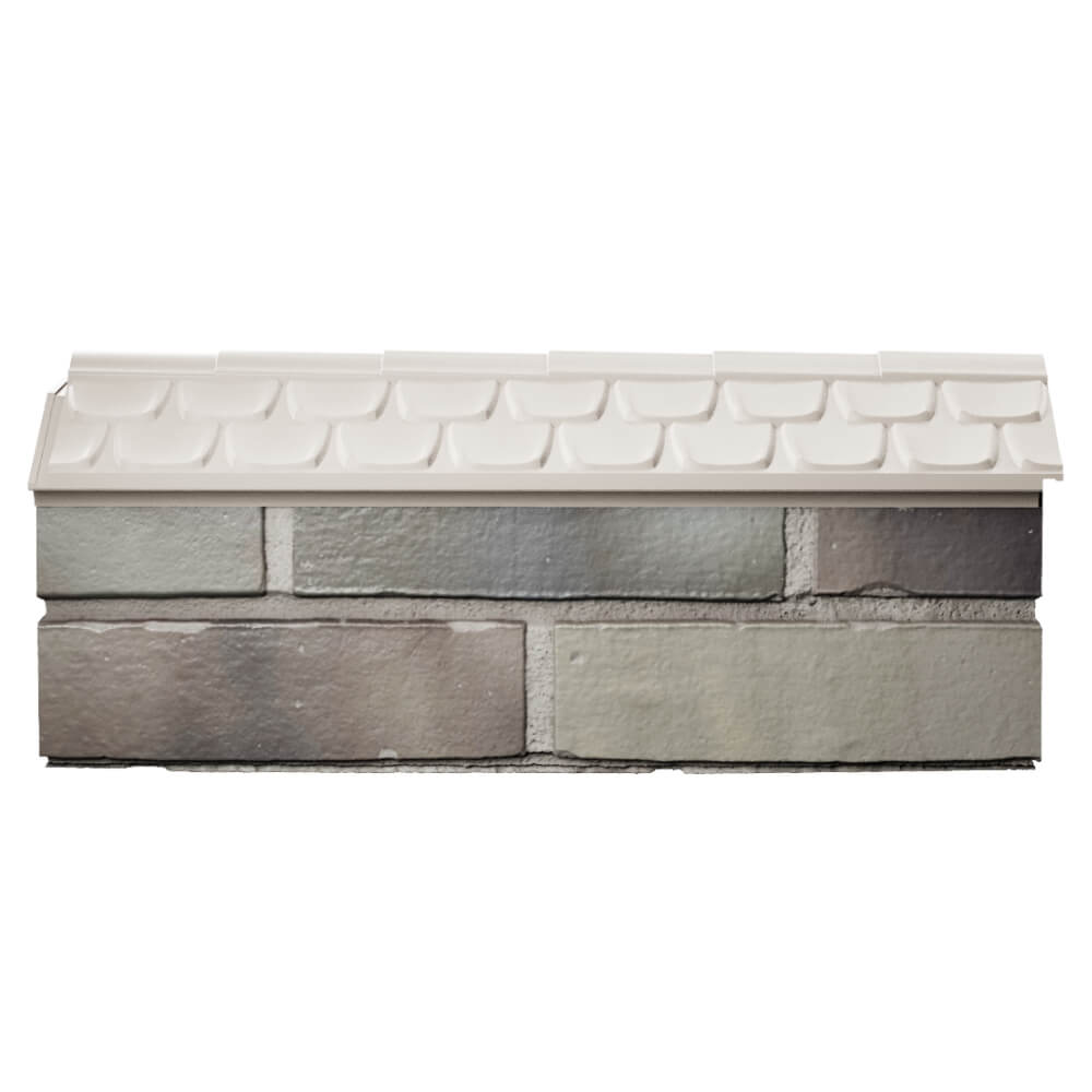 Парапет Zking Эльбрус Бежевый с посадкой на 0.5 кирпича (130мм) в Воронеже фото