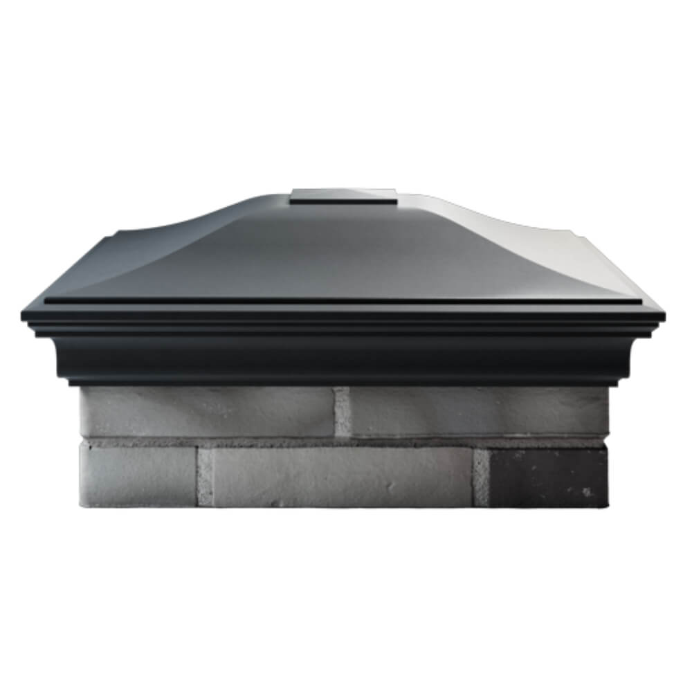 Колпак Zking Монблан Серый на столб 2х2 кирпича (515х515мм) в Воронеже фото