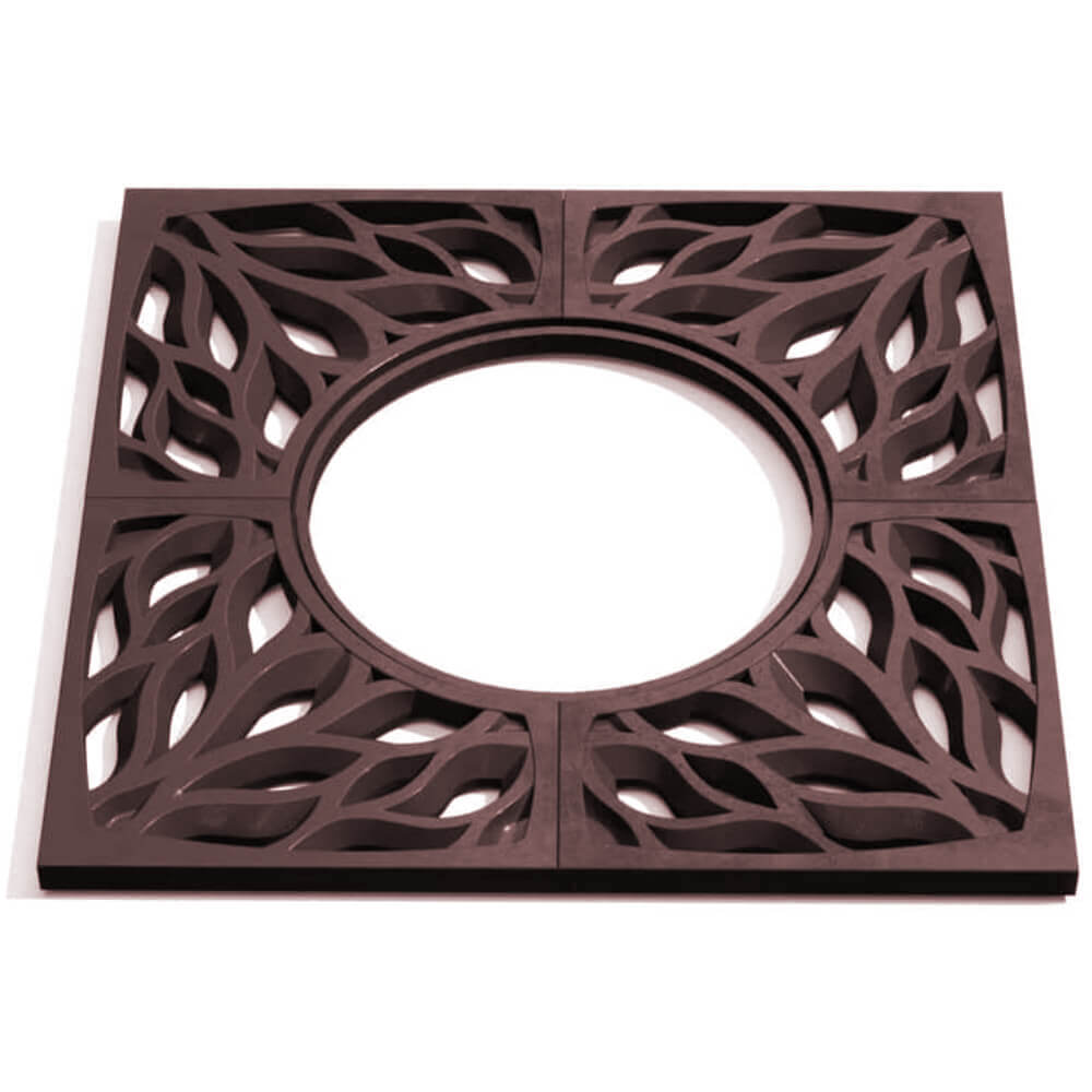 Приствольная решетка для дерева ZKING CRUST 1.2х1.2м Коричневая Воронеж фото