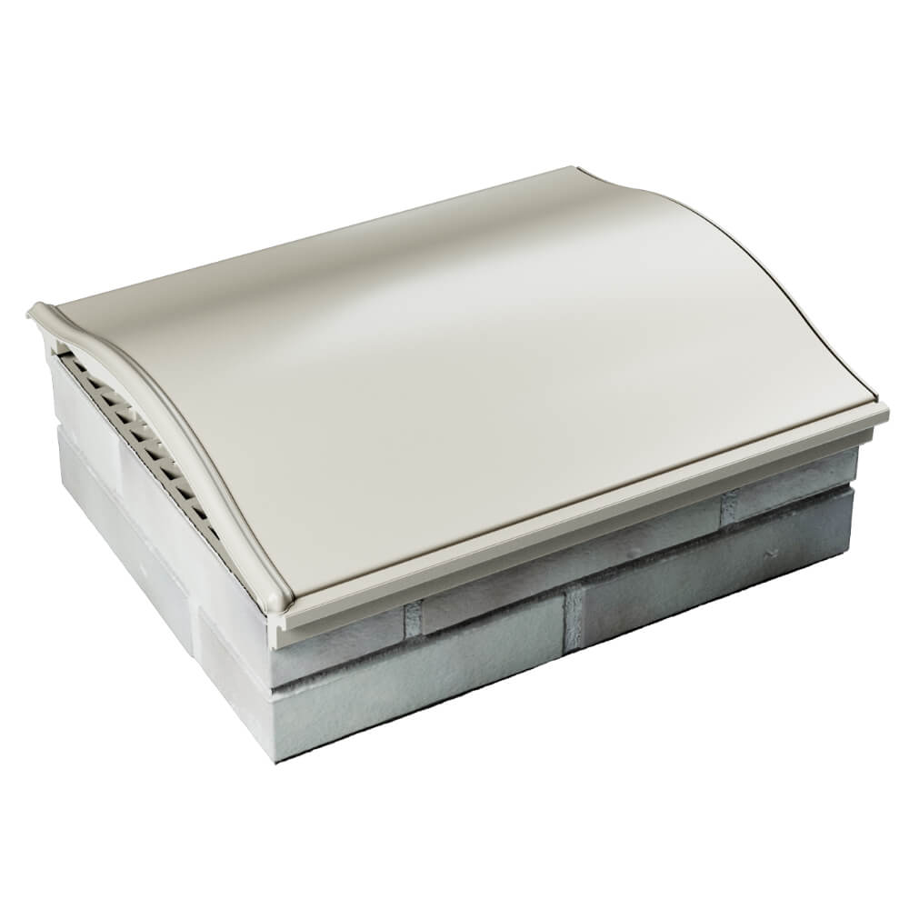 Парапет Zking Монблан Бежевый посадка на 1.5 кирпича (355/385мм) в Воронеже фото