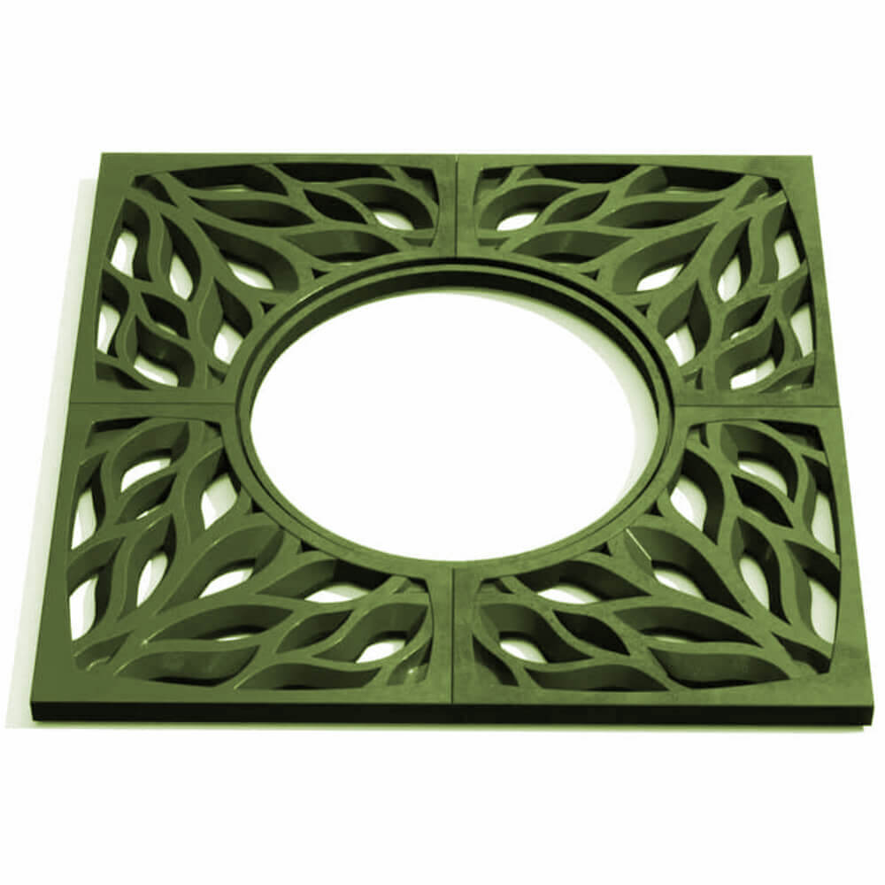 Приствольная решетка для дерева ZKING CRUST 1.2х1.2м Зеленая Воронеж фото