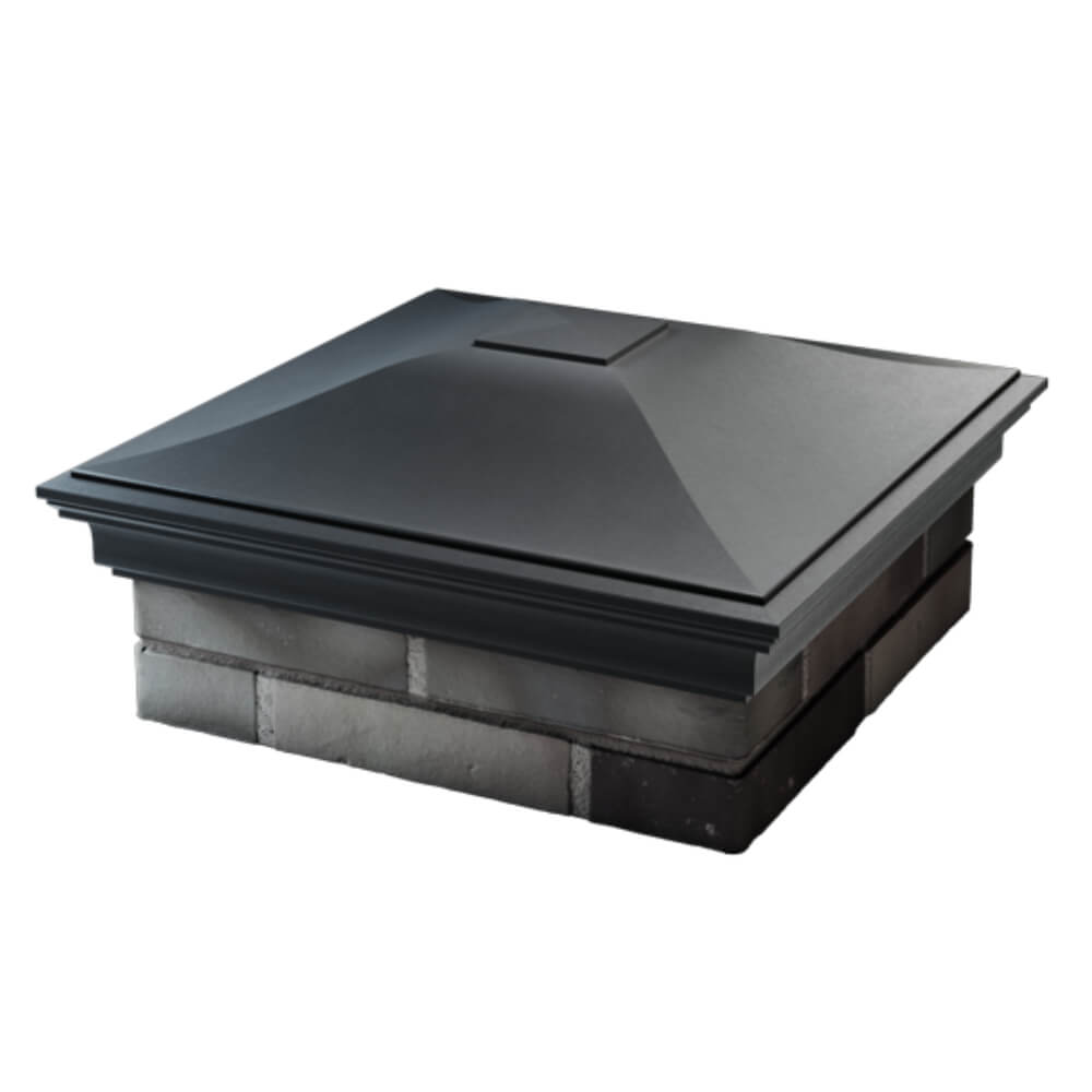 Колпак Zking Монблан Серый на столб 2х2 кирпича (515х515мм) в Воронеже фото