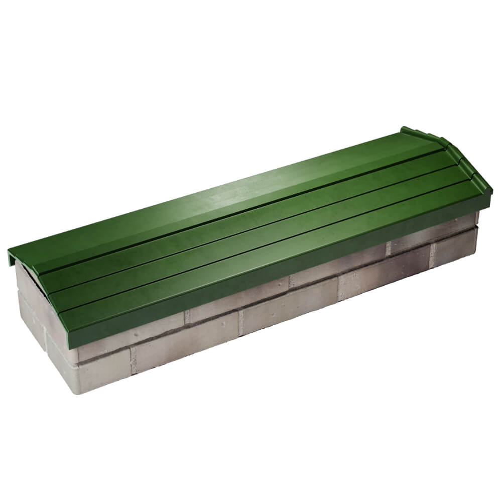 Парапет Zking Бона ХайТек Зеленый посадка на 0.5 кирпича (130мм) в Воронеже фото