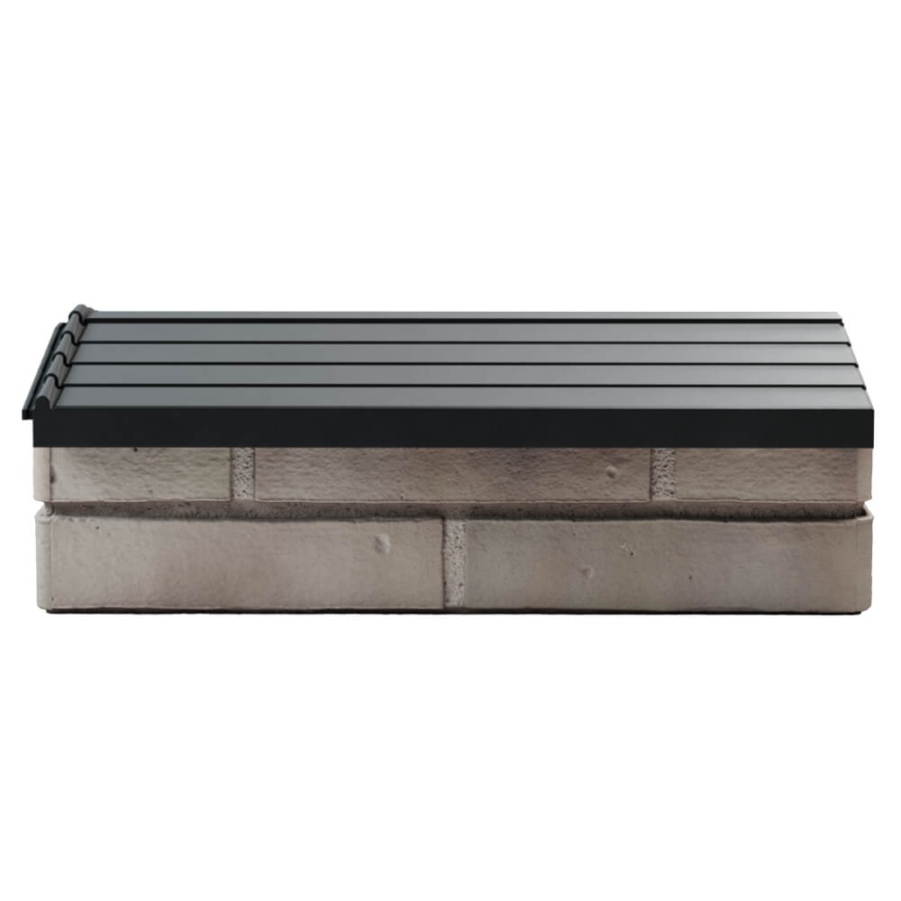 Парапет Zking Бона ХайТек Серый с посадкой на 1 кирпич (200/225/255мм) в Воронеже фото