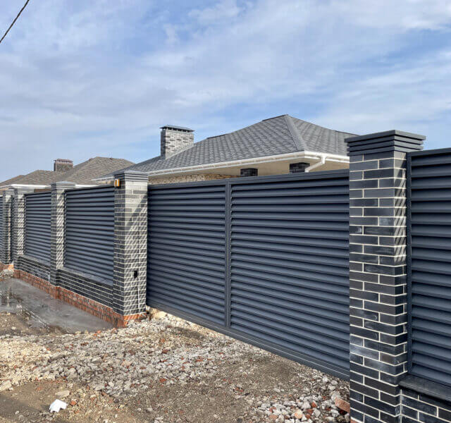 Колпак Zking Бона ХайТек Серый на столб 1.5х1.5 кирпича (385х385мм) в Воронеже фото