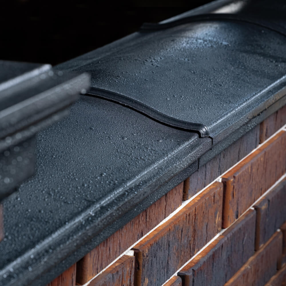 Парапет Zking Монблан Черный посадка на 0.5 кирпича (130мм) в Воронеже фото