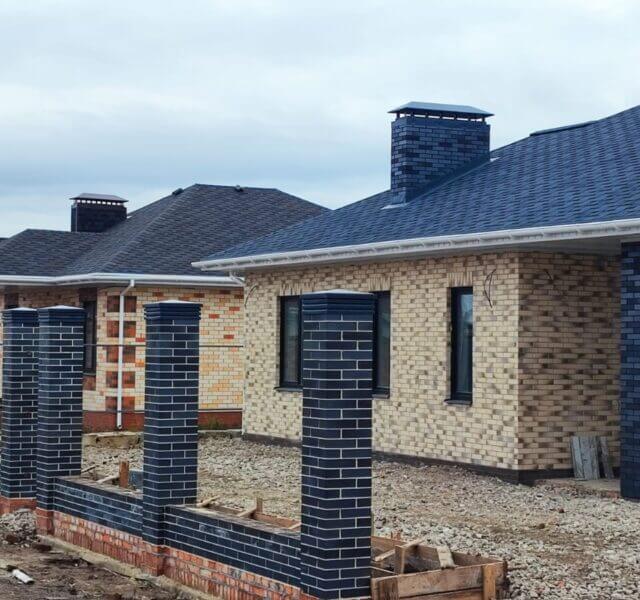 Колпак Zking Бона ХайТек Серый на столб 1.5х1.5 кирпича (385х385мм) в Воронеже фото