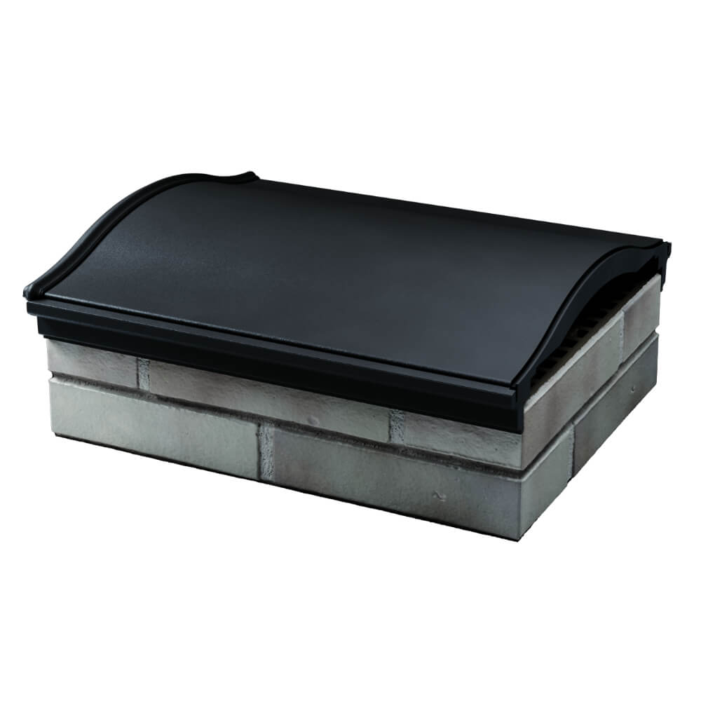 Парапет Zking Монблан Черный посадка на 1.5 кирпича (355/385мм) в Воронеже фото