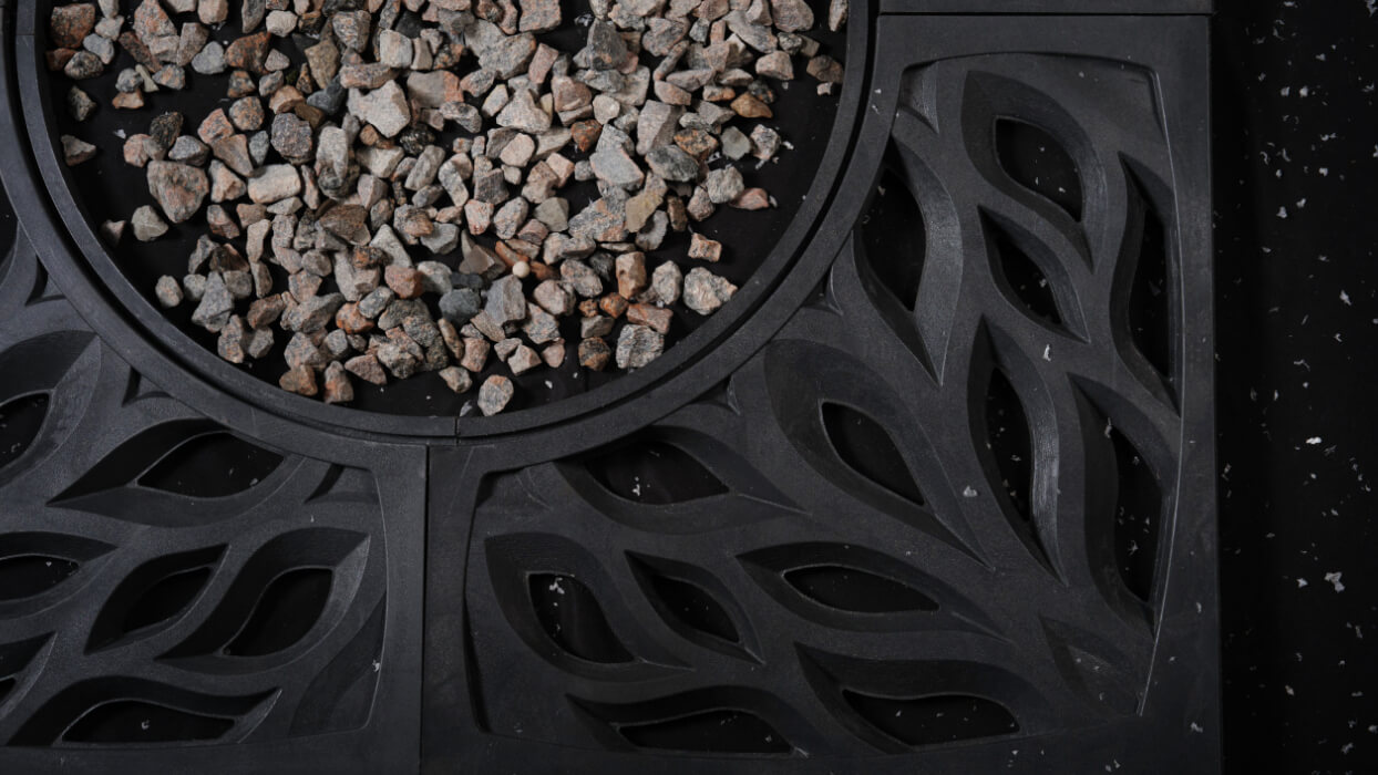 Приствольная решетка для дерева ZKING CRUST 1.2х1.2м Черная в Воронеже фото