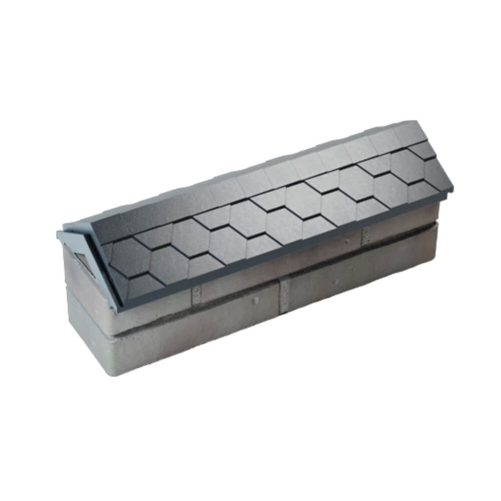 Парапет Zking Эверест Серый с посадкой на 0.5 кирпича (130мм) в Воронеже фото