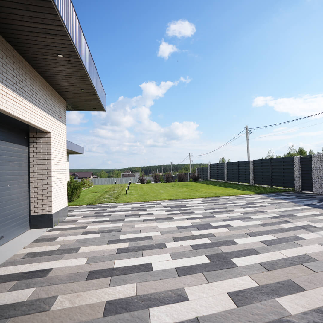 Шаговая плита STONE Черный Сланец 990х330х55мм в Воронеже фото